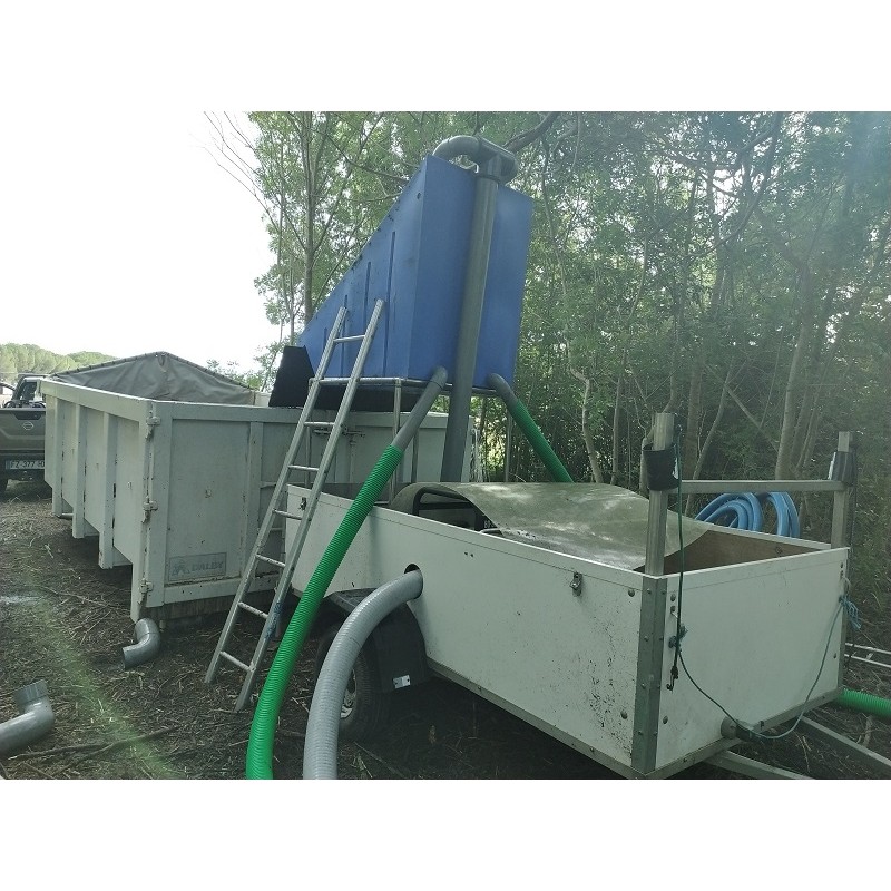 SKIMCRUSH PRO 90 THERMIQUE pompage Lentille d'eau et Azolla